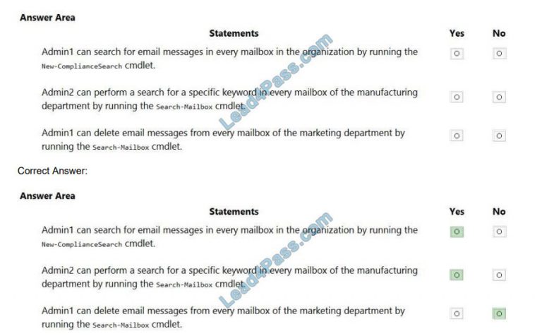 Exam MS-203 Outline